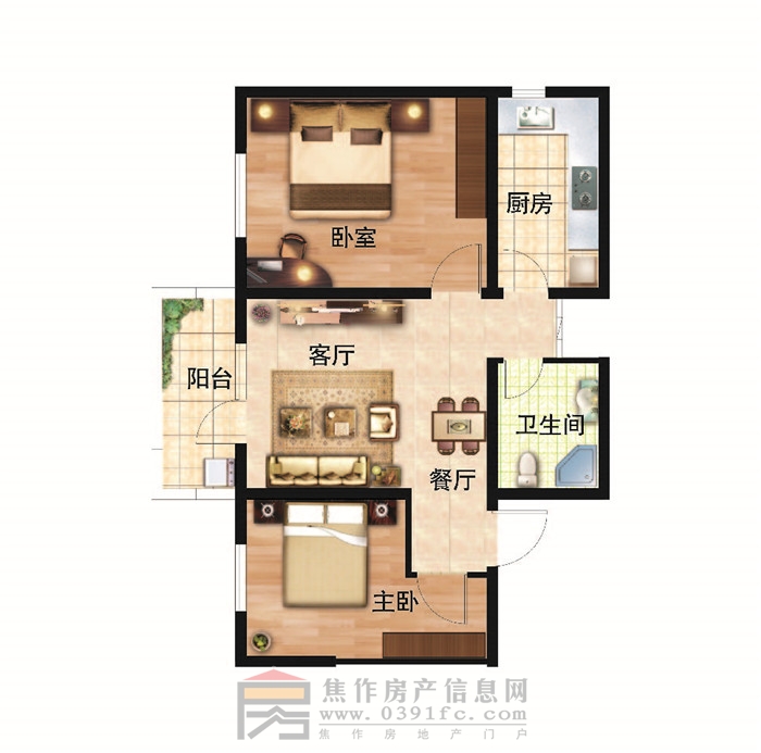 福安MOMA  2號樓B1-B2戶型