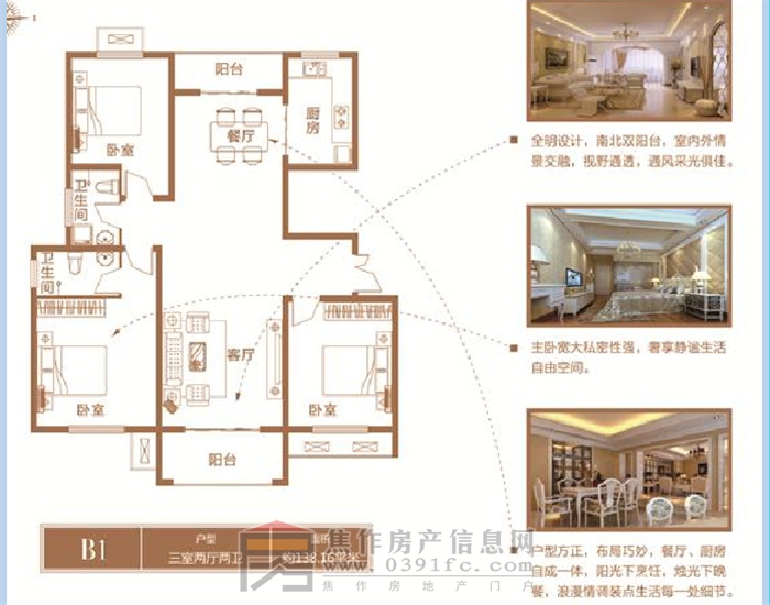 建業(yè)·公園里B1戶型