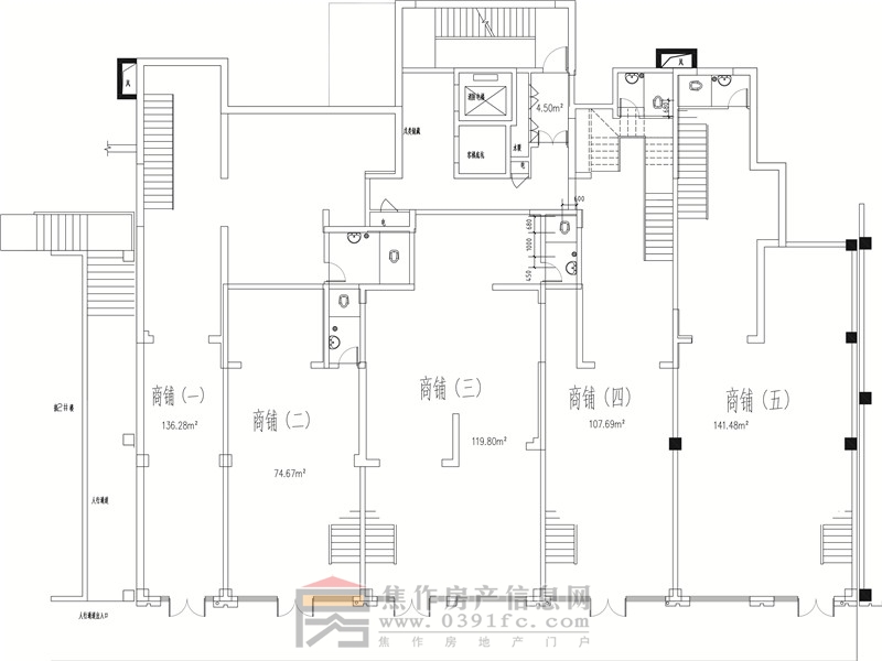 金德利公館1#主樓商業(yè)1層