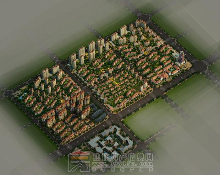 億祥·美郡總鳥瞰圖 