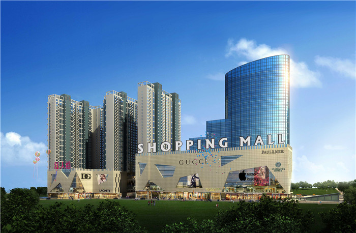 東方紅國際廣場效果圖