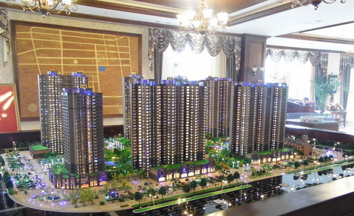 常綠·林溪谷沙盤展示