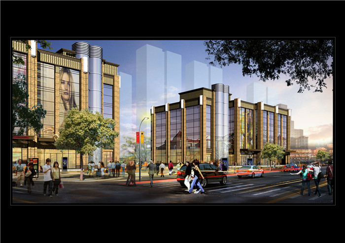 百大嘉苑商業(yè)入口