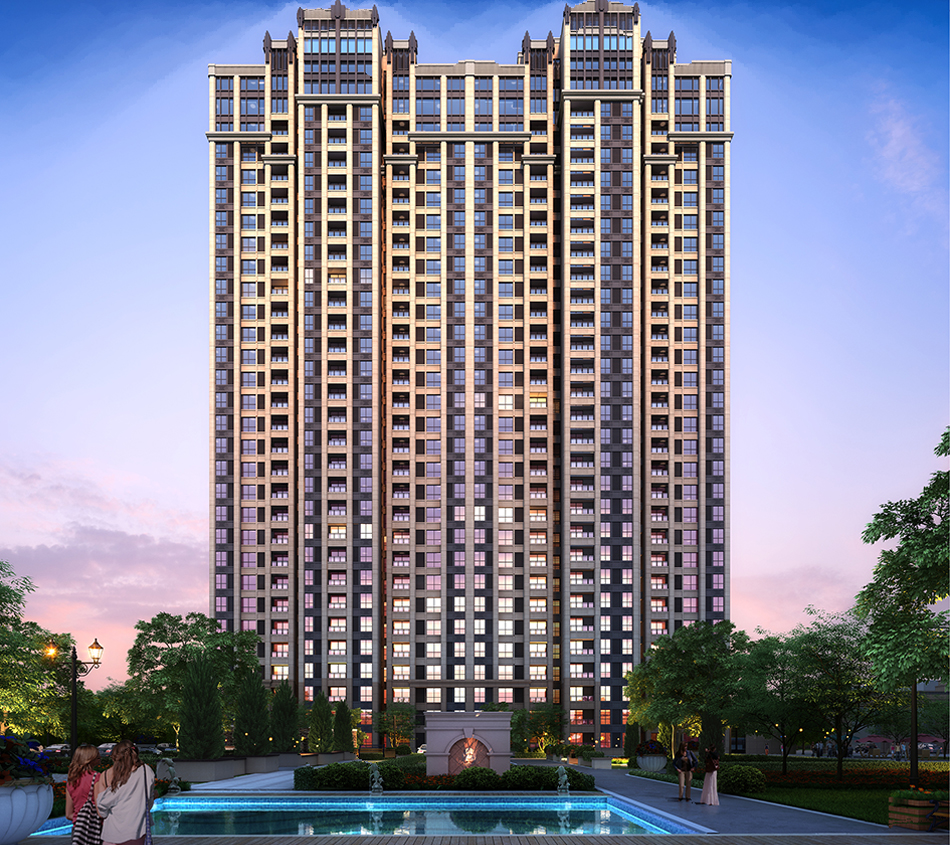 內(nèi)庭院透視圖