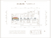 建業(yè)書香院子三室二廳一衛(wèi)95平方戶型