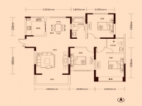 金山東方花園4期三室兩廳兩衛(wèi)(約136.08m)