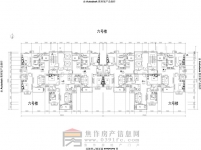征云·悅城6#樓戶型圖（標(biāo)準(zhǔn)層）
