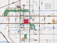 焦作金地廣場交通圖