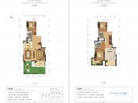 孔雀城戶型：3室（B）