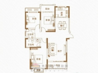 建業(yè)·公園里135㎡三室兩廳兩衛(wèi)