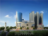 東方紅國(guó)際廣場(chǎng)效果圖