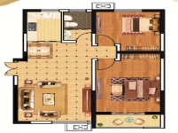 浙商·城市之星2室2廳1衛(wèi)95.32㎡