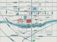 三盛天悅府交通圖