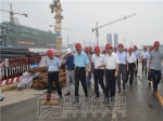 市人大常委會主任王明德等領導視察市重點項目建設情況