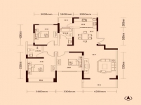 金山東方花園4期三室兩廳兩衛(wèi)(約136.21m)
