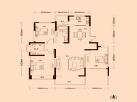 金山東方花園4期三室兩廳兩衛(wèi)(約136.27 m)