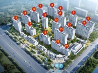 盛業(yè)潤(rùn)華園鳥瞰圖