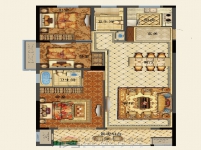 中梁·首府3室2廳2衛(wèi)116㎡