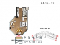 仙那度云臺山水奇境小鎮(zhèn)溫泉公寓A戶型