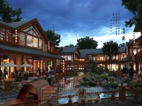 古鎮(zhèn)效果圖